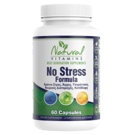 Natural Vitamins No Stress Formula 60caps