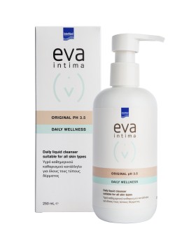 Intermed Eva Intima Wash Original PH3,5 Daily Wellness Υγρό Καθαρισμού για την Ευαίσθητη Περιοχή 250ml