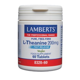 Lamberts L-Theanine 200mg 60tabs