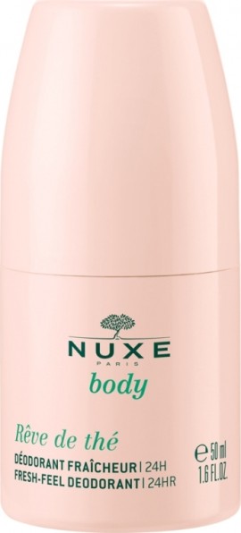 Nuxe Body Reve de The Fresh Feel Deodorant Αποσμητικό Roll on 24ωρης Ενυδάτωσης 50ml