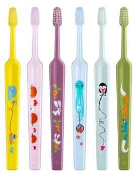 Tepe Mini Extra Soft Οδοντόβουρτσα από 0 έως 3 ετών 1τμχ(διάφορα σχέδια)