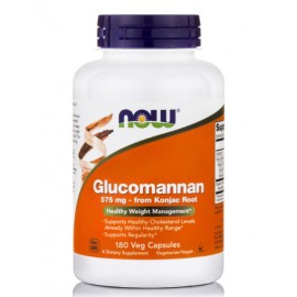 Now Foods Glucomannan 575mg, 180veg.caps