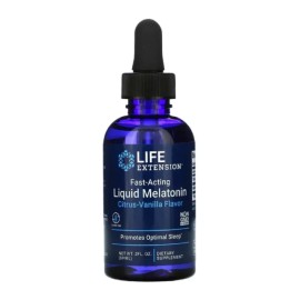 Life Extension Fast-Acting Liquid Melatonin Συμπλήρωμα για τον Ύπνο 59ml