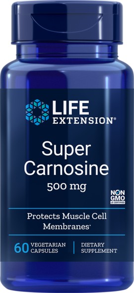 Life Extension Super Carnosine 500mg 60 Veg.Caps