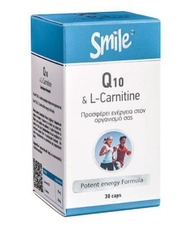 Smile Coenzyme Q10 & L-Carnitine 30caps