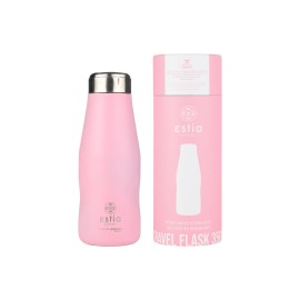 Estia Ανοξείδωτος Θερμός Travel Flask Save The Aegean 350ml Blossom Rose 01-22310