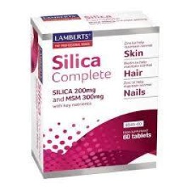 Lamberts Silica Complete Ειδική Φόρμουλα για την Υγεία του Δέρματος, των Μαλλιών & των Νυχιών, 60 tabs