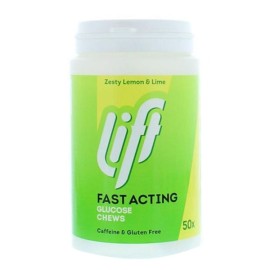 Gluco Lift Fast Acting Glucose Chews με Γεύση Zesty Lemon Lime 50tabs