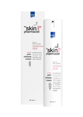 Intermed The Skin Pharmacist Sensitive Skin Anti Redness Cream Καταπραϋντική Κρέμα Προσώπου Κατά της Ερυθρότητας 50ml