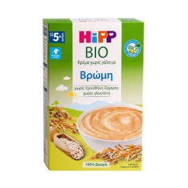 Hipp Κρέμα Βρώμη Χωρίς Γάλα Από Τον 5ο Μήνα 200gr