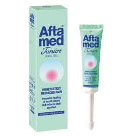 Aftamed Junior Gel Παιδική Στοματική Γέλη με Αντιφλεγμονώδη Δράση Για Άφθες 8ml